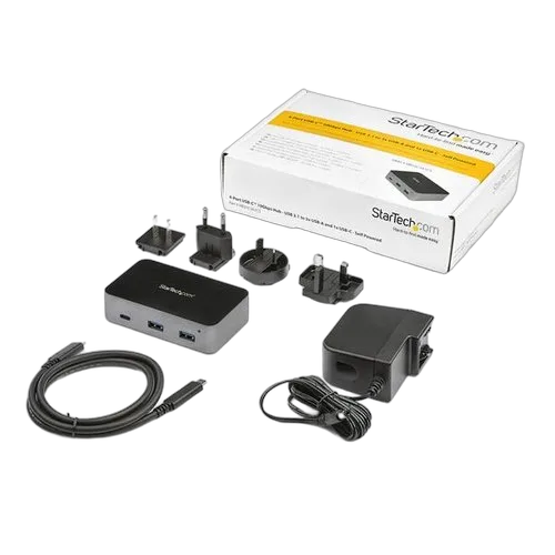 StarTech USB C Hub - Powered - 1x C/3x A — vue 5