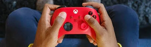 Microsoft XBOX Wireless Controller, fÃ¼r Xbox One / Series S/X / PC - Pulse Red  (QAU-00012) — vue 7