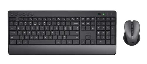 Trust Trezo - Clavier/Souris/Noir/Sans fil — vue 2