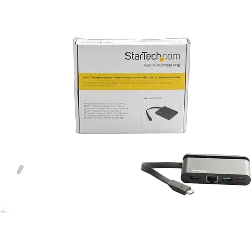 StarTech Multiport Adapter USB C - HDMI - 2x USB — vue 3