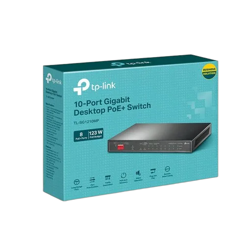TP-Link 10-Port Gigabit Desktop Switch 8-Port — vue 4