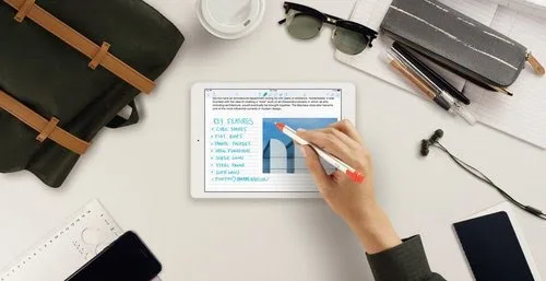 Logitech Crayon Orange, Blanc — vue 29