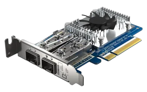 Qnap 2 PORT SFP28 25GBE NW EXP CARD — vue 4