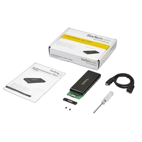 StarTech M.2 SATA Enclosure - USB 3.1w/USB C — vue 5