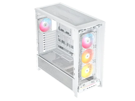 Corsair Frame 5000D RS ARGB Blanc - MT/Sans Alim/E-ATX — vue 10