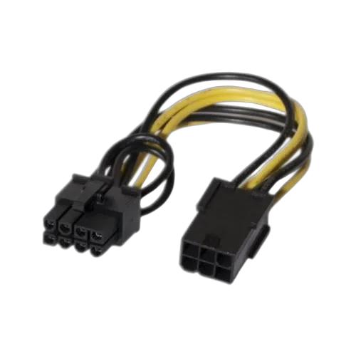 Adaptateur alimentation PCI-E 6 pin vers 8 pin — vue 1
