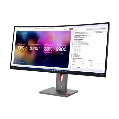 Lenovo TS/ThinkVision P40WD-40 40'' HDMI — vue 4