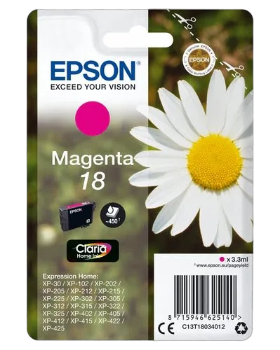 Epson - Magenta - C13T18034022 — vue 1