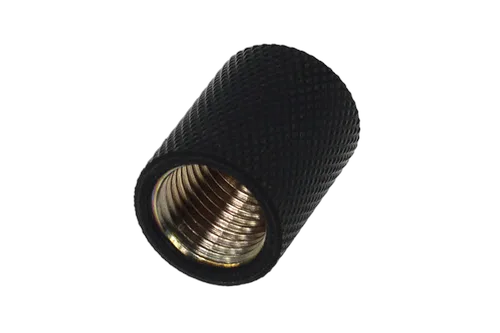 Alphacool Fitting Femelle/Femelle manchon droit - G1/4" Noir — vue 1