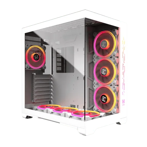 M.RED Crystal Sea Blanc  - MT/Sans Alim/ATX — vue 1