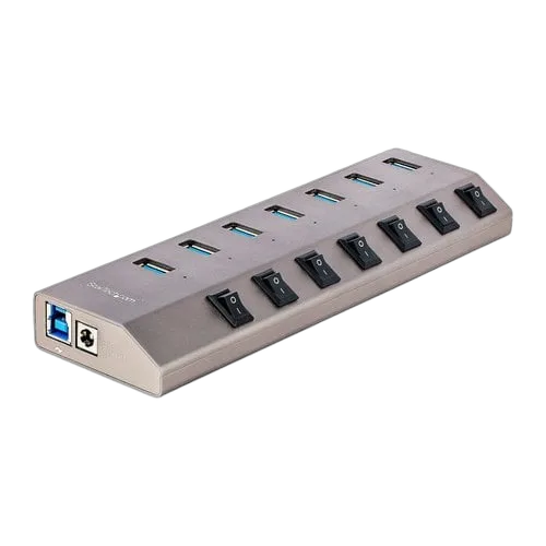 StarTech 7-PORT SELF-POWERED USB-C HUB — vue 1