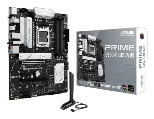 Asus PRIME B650-PLUS WIFI AM5 B650 — vue 1