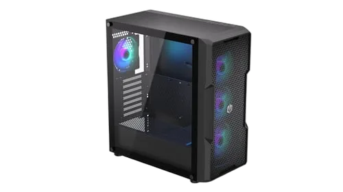 ENDORFY Regnum 400 ARGB Noir - MT/Sans Alim/ATX — vue 3