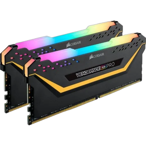 Corsair Vengeance RGB Pro (2x8Go DDR4 3200 PC25600) Noir — vue 1