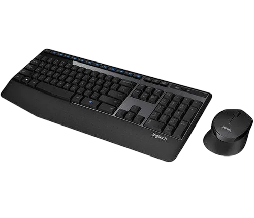 Logitech Wireless Combo MK345 Noir — vue 1