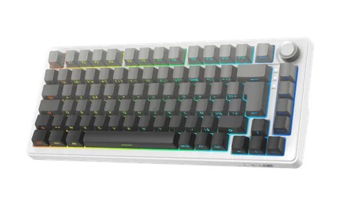 The G-LAB Keyz Elite 300 GRW 75% - Mécanique - Sans-Fil - RGB - Gris/Blanc — vue 9