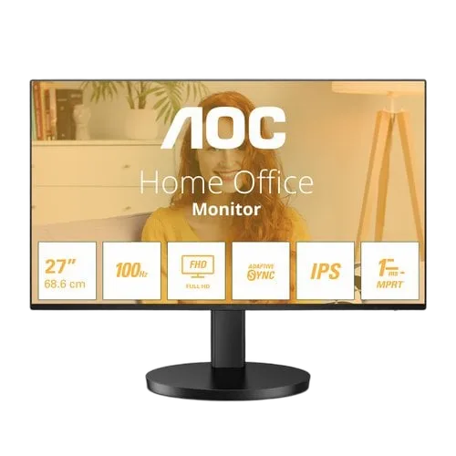 AOC 27B3HA2 - 27" FHD 100Hz IPS HP Adaptive Sync — vue 1
