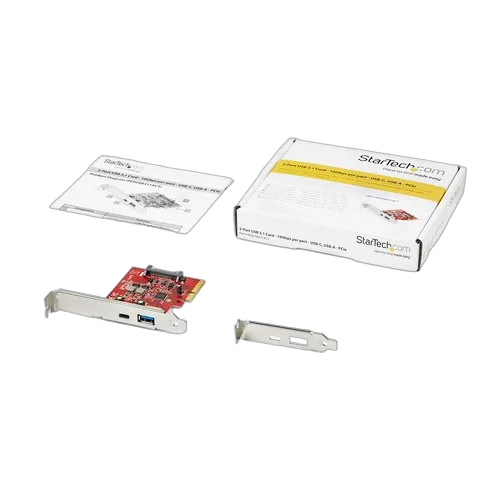 StarTech 2-PORT 10GBPS USB-A/USB-C PCIE — vue 4