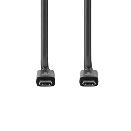 Nedis Câble USB-C 4.0 mâle/mâle - 240W - 2m - Noir — vue 2