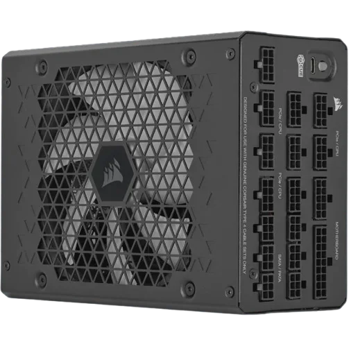 Corsair ATX 1200W - 80+ Platinum - HX1200i C14 Version Noir — vue 2
