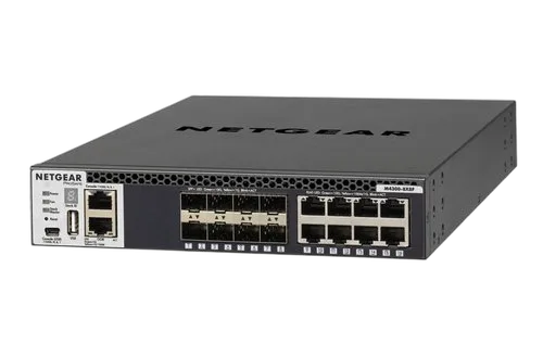 Netgear M4300-8X8F Stackable mgd.Switch 16xXGENT — vue 2