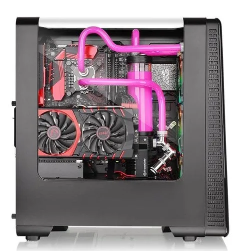 Thermaltake View 28 RGB Noir - MT/Sans Alim/ATX — vue 16
