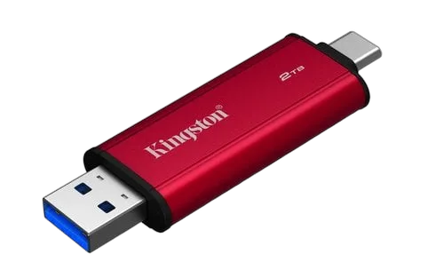 Kingston 2TB DUAL PORTABLE SSD USB-A/C — vue 4