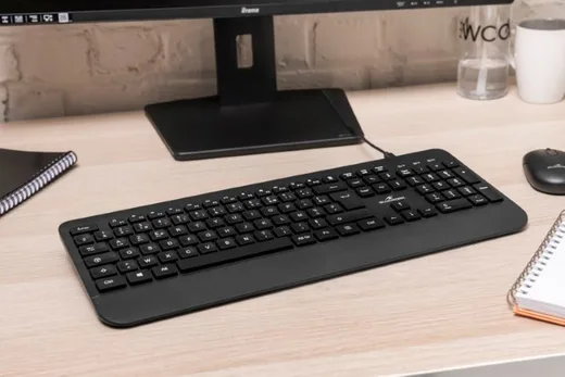 Bluestork KB Office - Membrane - Sans-Fil - Noir — vue 3