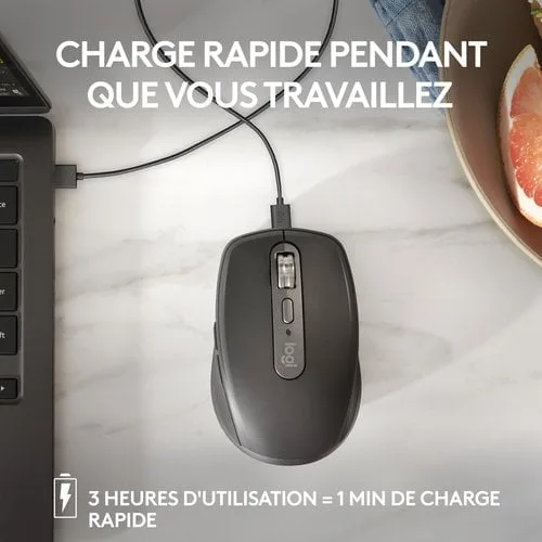 Logitech MX Anywhere 3S - Sans-Fil - Rose — vue 13
