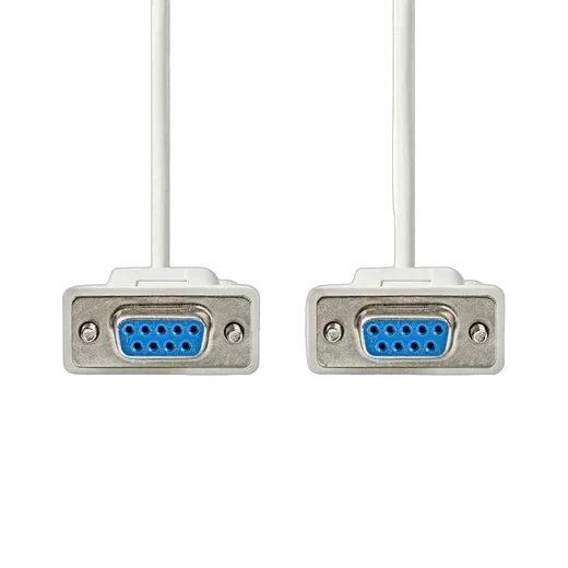 Nedis Câble D-Sub 9 femelle/femelle - 3m - Blanc — vue 2