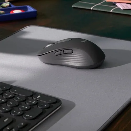 Logitech M650 Signature L - Graphite/Sans Fil — vue 3