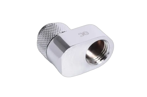 Alphacool Fitting Anti Off rotatif - G1/4 to G1/4 IT Chrome — vue 1