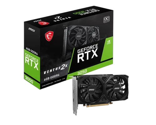 GeForce RTX 3050 VENTUS 2X E 6G OC