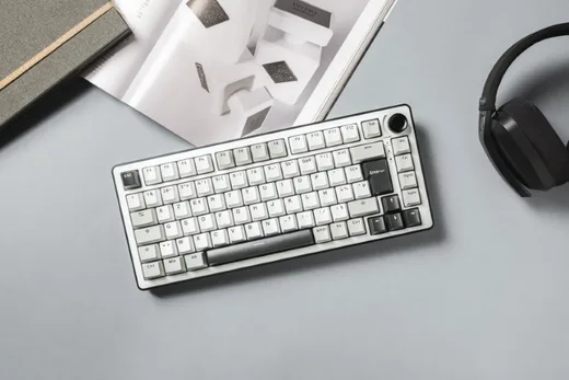 The G-LAB Keyz Elite 300 WG 75% - Mécanique - Sans-Fil - RGB - Blanc/Gris — vue 4