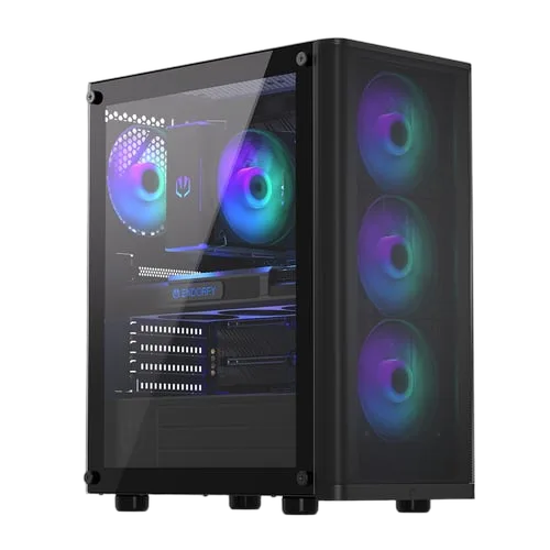 Ventum 200 ARGB Noir - MT/Sans Alim/ATX