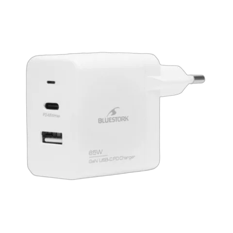 Bluestork 65W USB C - Blanc/Détachable — vue 5