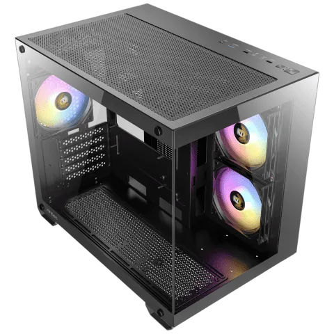 Antec CX600M ARGB Noir - mT/Sans Alim/Micro-ATX — vue 3