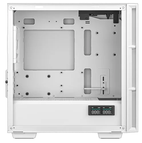Deepcool CH360 DIGITAL Blanc - GT/Sans Alim/Micro-ATX — vue 5