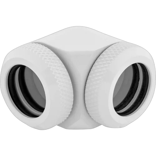 Corsair Fittings 90° Hydro X XF Hardline - 14mm Blanc (x2) — vue 2