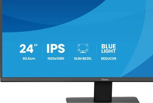 Iiyama Prolite X2491H - 23.8" FHD 120Hz IPS 1ms HDMI Adaptive Sync — vue 6