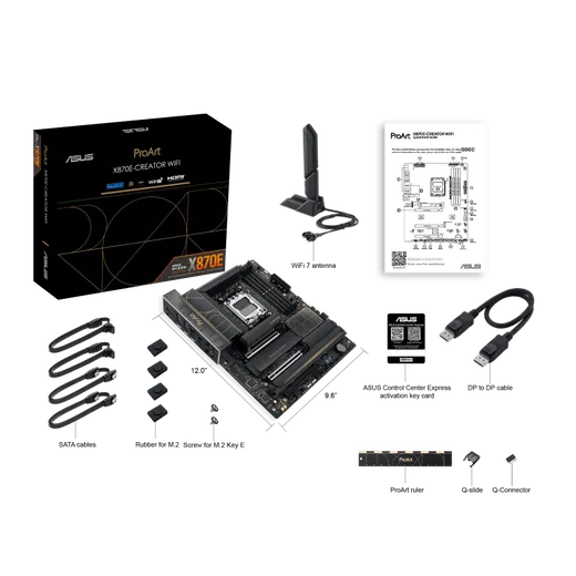 Asus ProArt X870E-CREATOR WIFI-Seconde Vie — vue 3