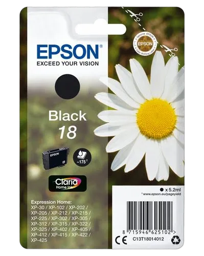 Epson - Noir - C13T18014022 — vue 1