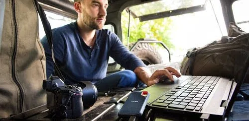 Sandisk Extreme Portable SSD 1TB — vue 7