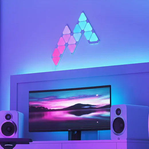Nanoleaf Shapes Mini Triangles Pack Expansion - 10 pièces — vue 5