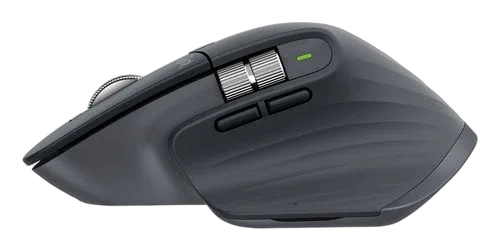 Logitech MX Master3S PWireless Mouse-GRAPHITEEMEA — vue 3