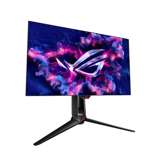 Asus ROG Swift PG27AQDP - 26.5" OLED QHD 480Hz 0.03ms HDR10 G-SYNC Compatible — vue 3