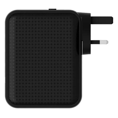 Targus Chargeur de voyage GaN 145W 3xUSB-C + USB-A - 4 ports  - Noir — vue 5
