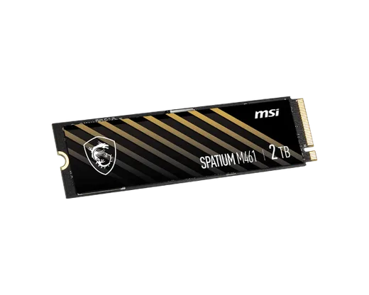 MSI Spatium M461 500Go M.2 — vue 3