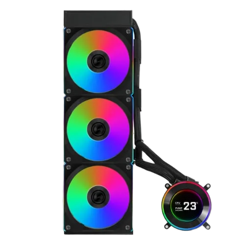 Lian-Li Hydroshift II LCD-C 360CL ARGB Noir — vue 2