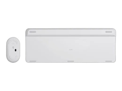 Logitech MK470 White - Slim Wireless Combo — vue 4